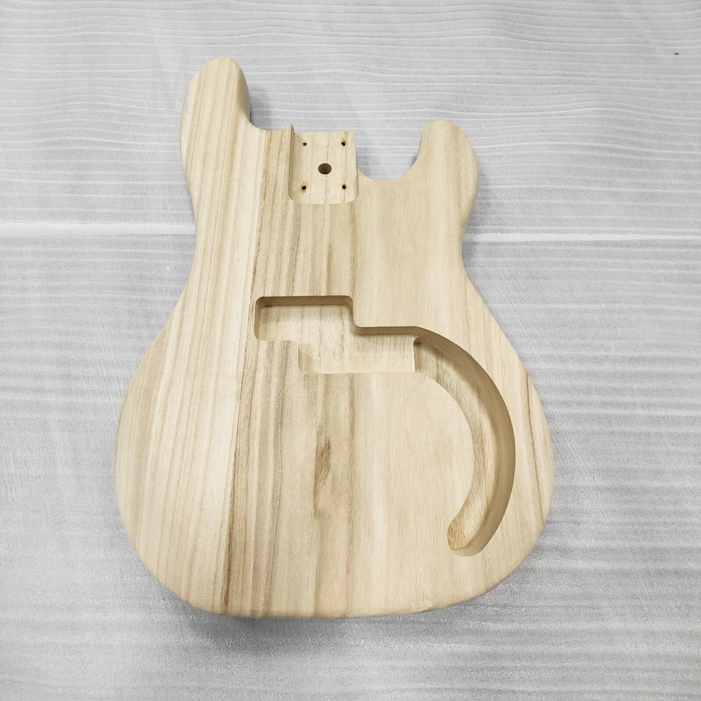 4 String Bass Unfinished Poplar Wood Body Fit Precision P Bass