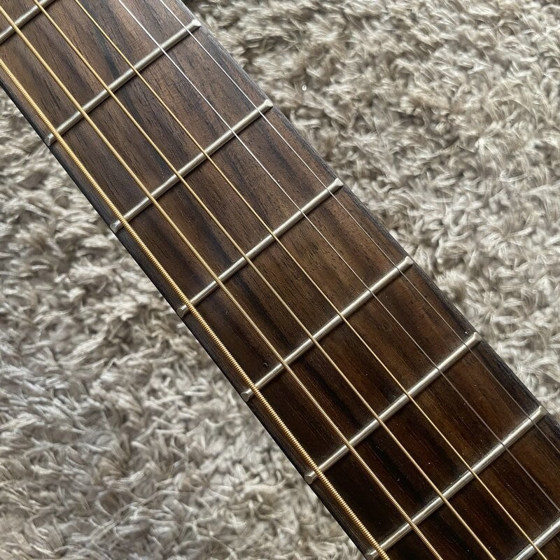 Blue 41 Inch Acoustic Guitar, Spruce Plywood Body, Mahogany Neck