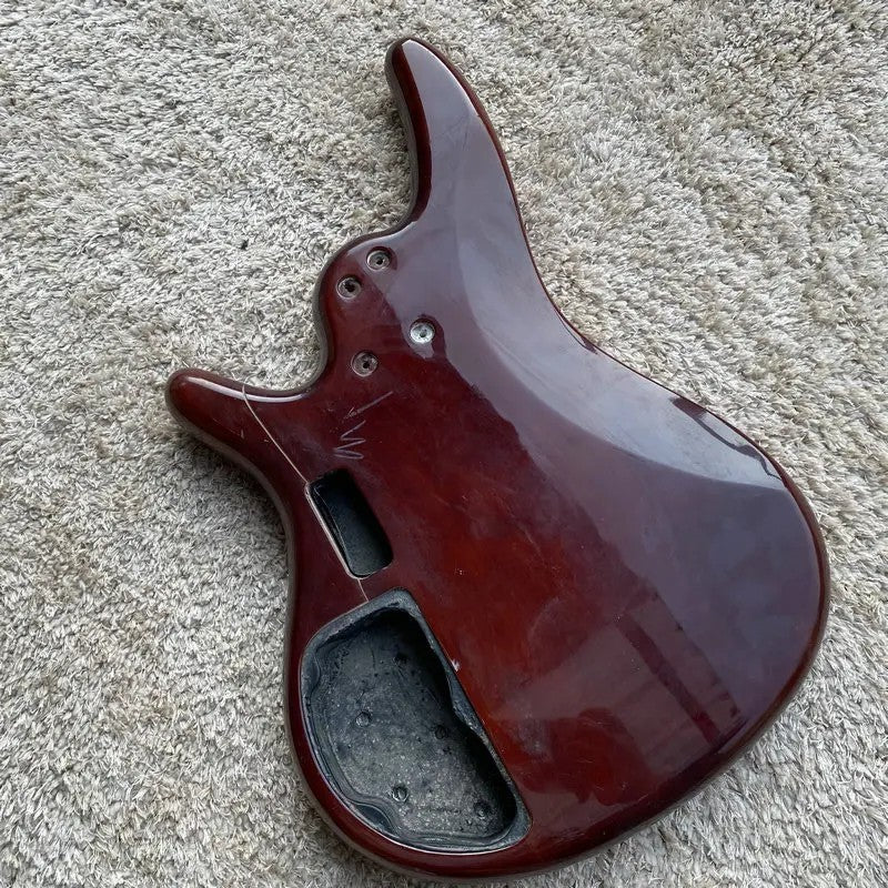 Solid Basswood 5 String Electric Bass Guitar Body DIY Project