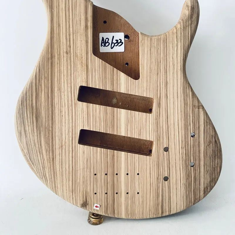 Wenge Wood Top Fanned Bass Guitar Body DIY Project