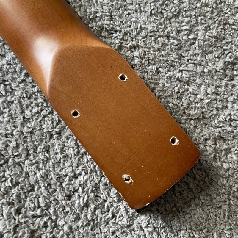 Dark Maple Electric Guitar Neck, Rosewood 22 Frets Fingerboard