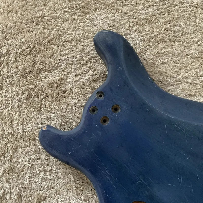 Blue HH Basswood Guitar Body DIY Project