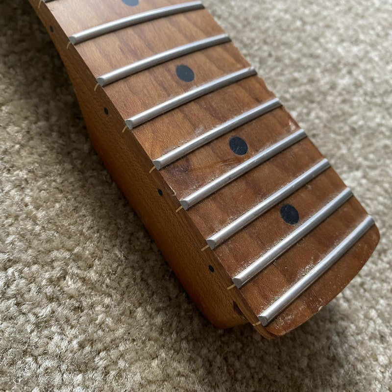 Custa Guitar Roasted Maple Wood Neck, 22 Frets Fingerboard