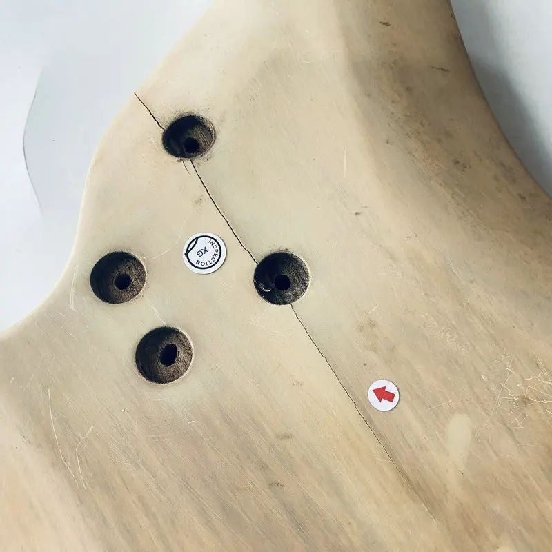 4 String Electric Bass Okoume Wood Body DIY Project