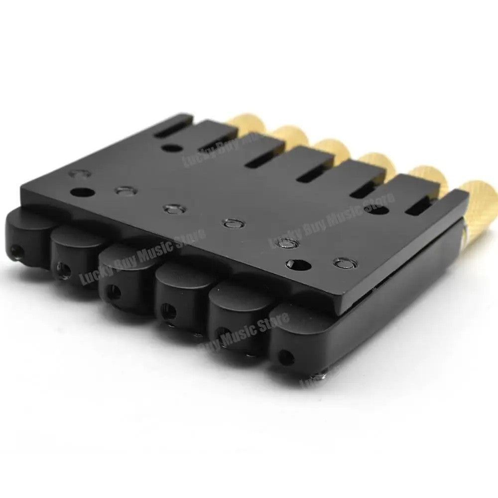 Brass Headless Guitar Bridge Saddles System Fit Strandberg,Kiesel,Iban