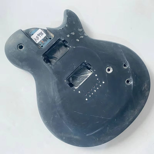 Black Basswood Guitar Single Cut Body Fit Les Paul LP