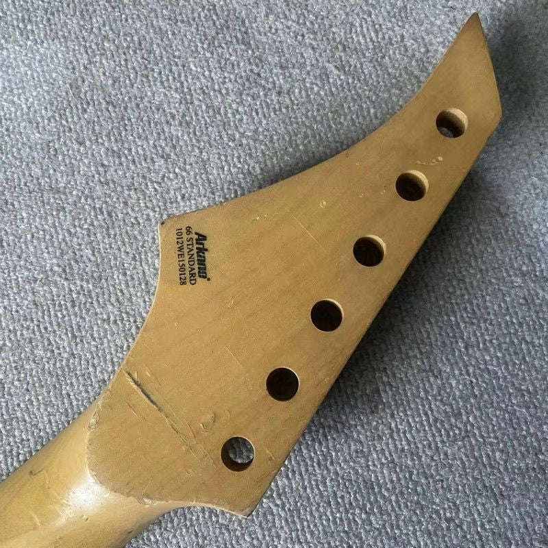 LAG Electric Guitar Maple Wood Neck, 24 Frets Rosewood Fingerboard