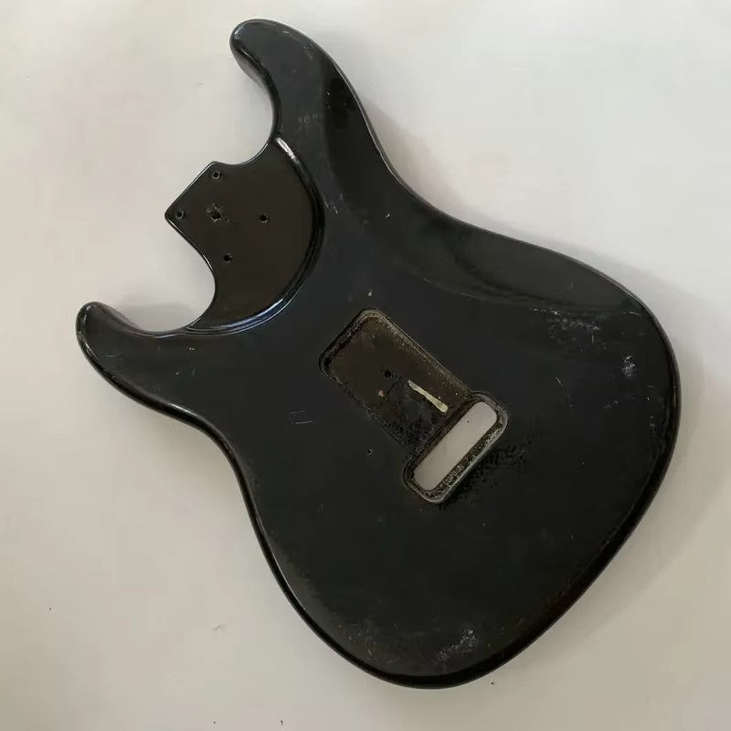 Black Basswood Guitar Body Fit Strat ST