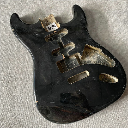 Basswood Black HSS Guitar Body Fit Stratocaster Strat