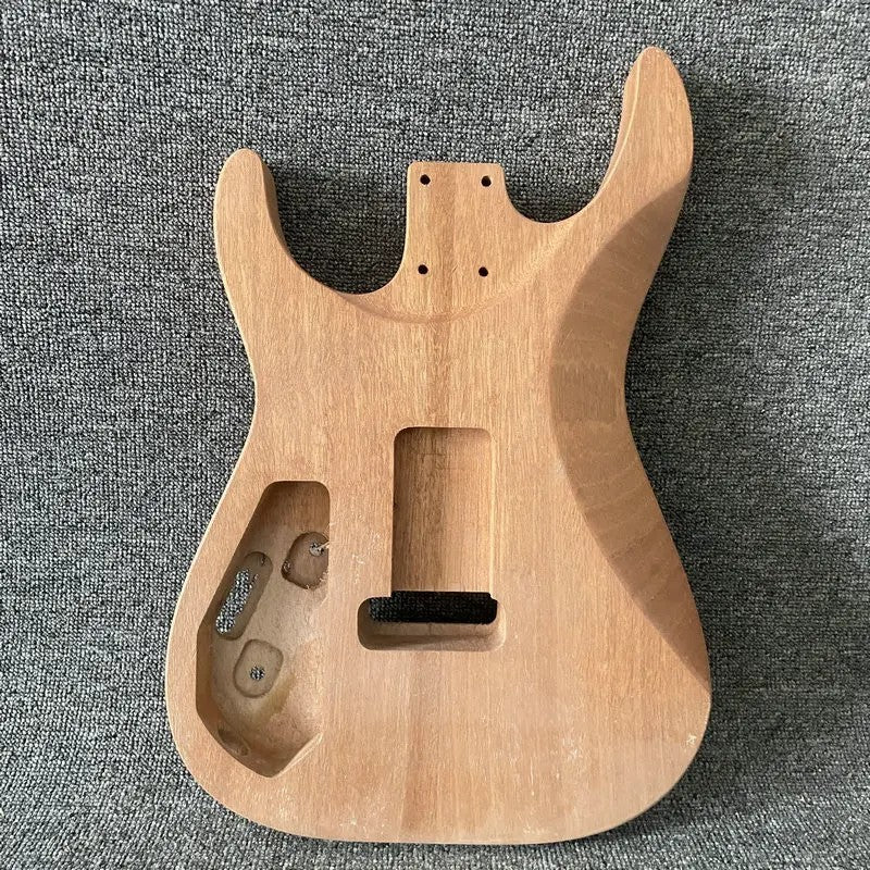 HH Mahogany Wood Guitar Double Cutaway Body