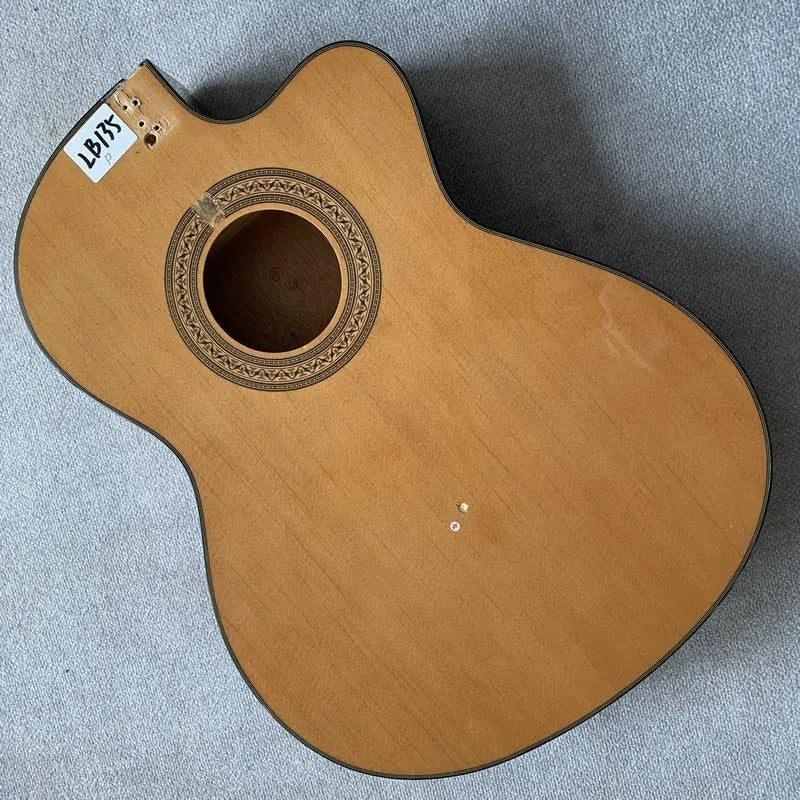 39" Folk Acoustic Guitar Mahogany Body DIY Project