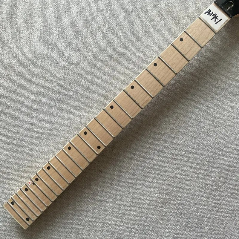 Reversed Headstock Guitar Neck, Maple Fingerboard 24 Frets