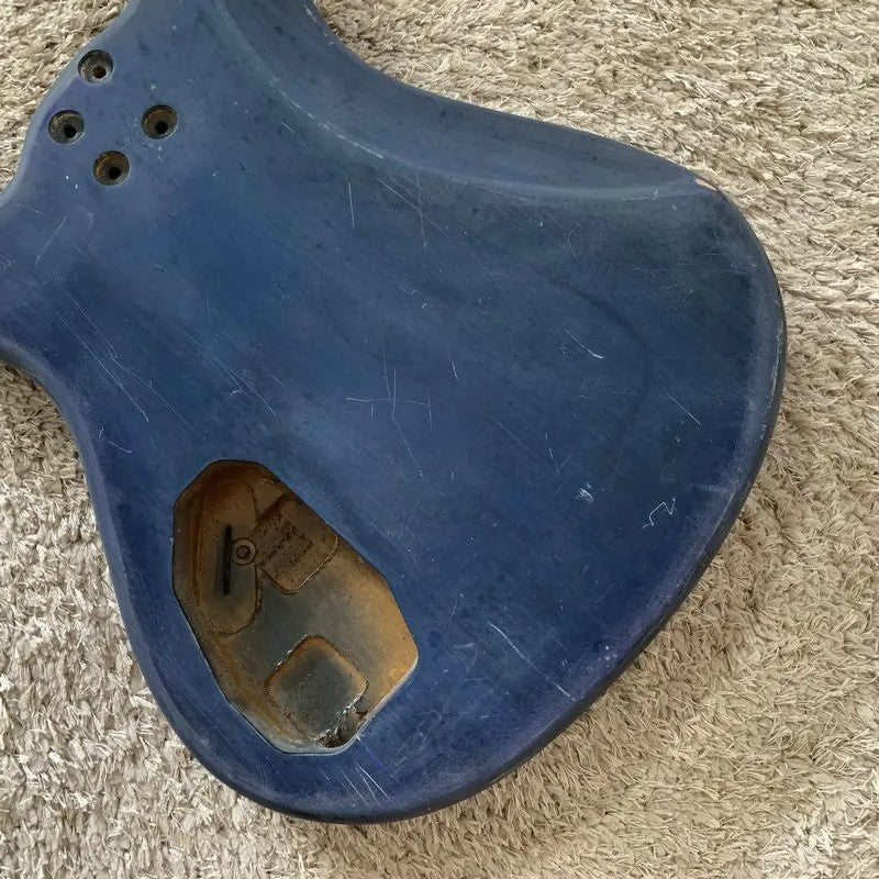Blue HH Basswood Guitar Body DIY Project