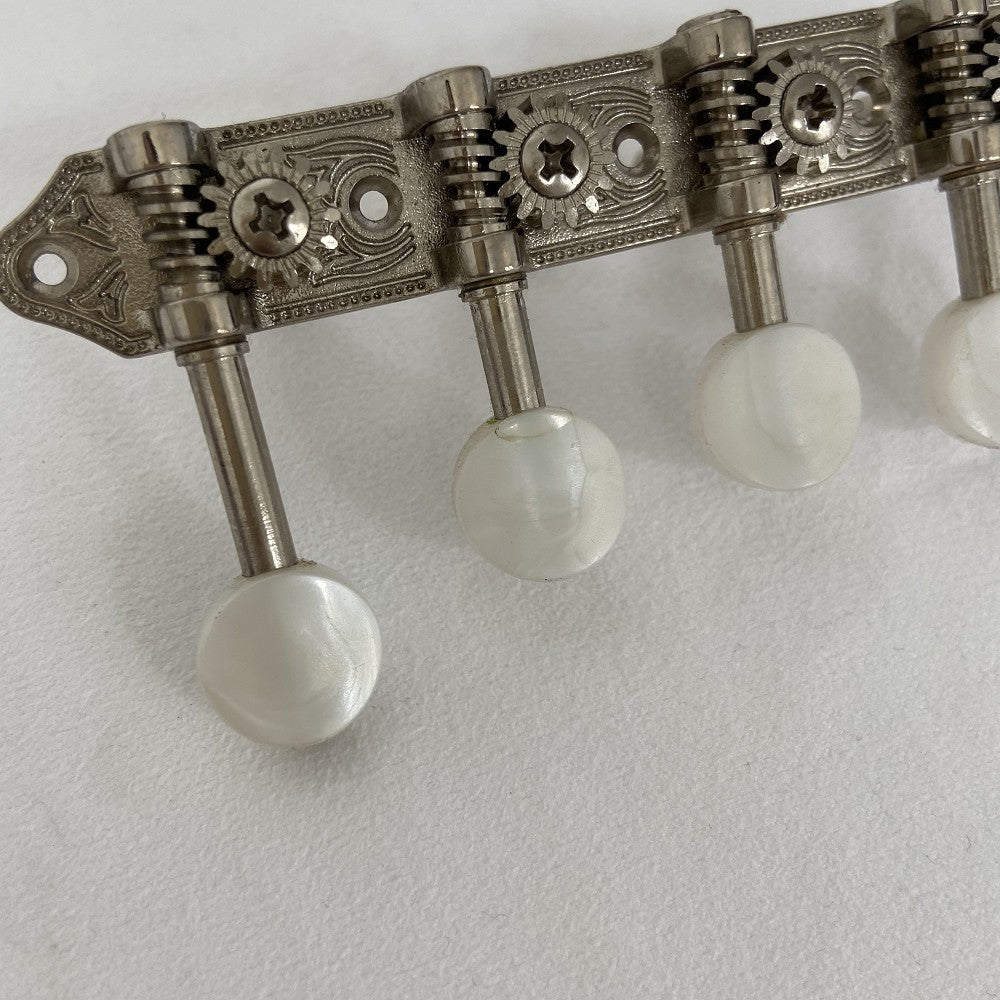 Nickel 8 String Mandolin 4R4L Tuning Pegs Machine Heads Keys Set