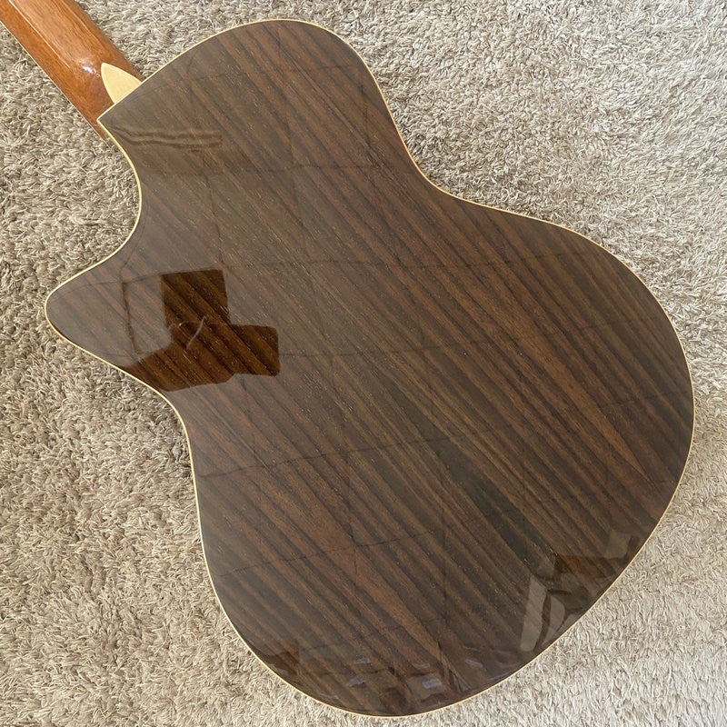 Luna 40 Inch Classical Guitar Pine Top Body Mahogany Neck Rosewood Fre
