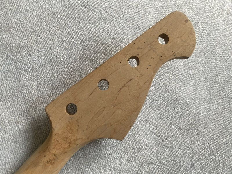 Unfinished 4 String Bass Mahogany Body with Maple Neck Fit Firebird DI