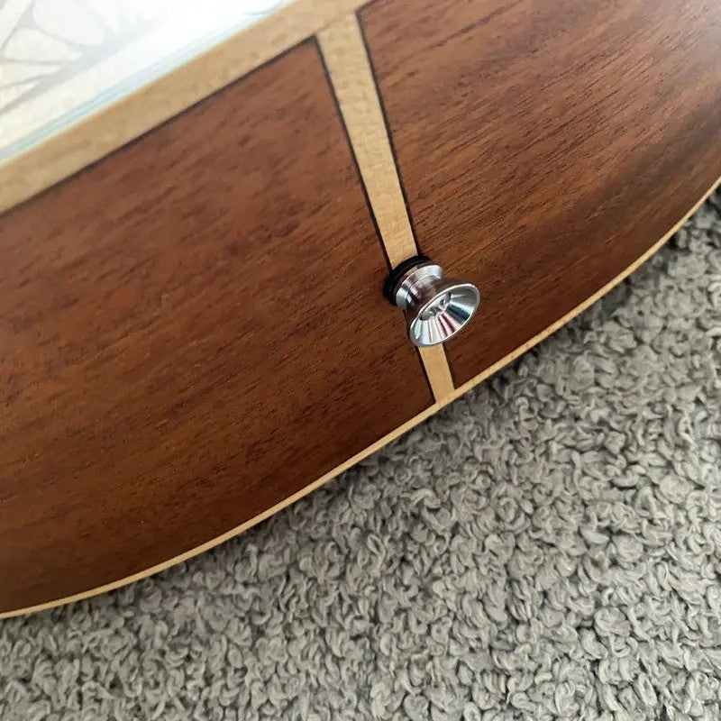 Luna 40 Inch Guitar, Vintage Solid Spruce Top Body, Mahogany Neck