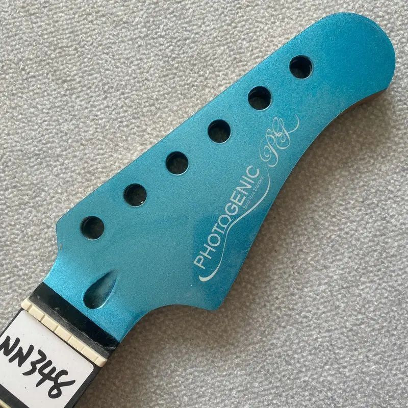 Light Blue Guitar Maple Wood Neck, Rosewood 22 Frets Fingerboard
