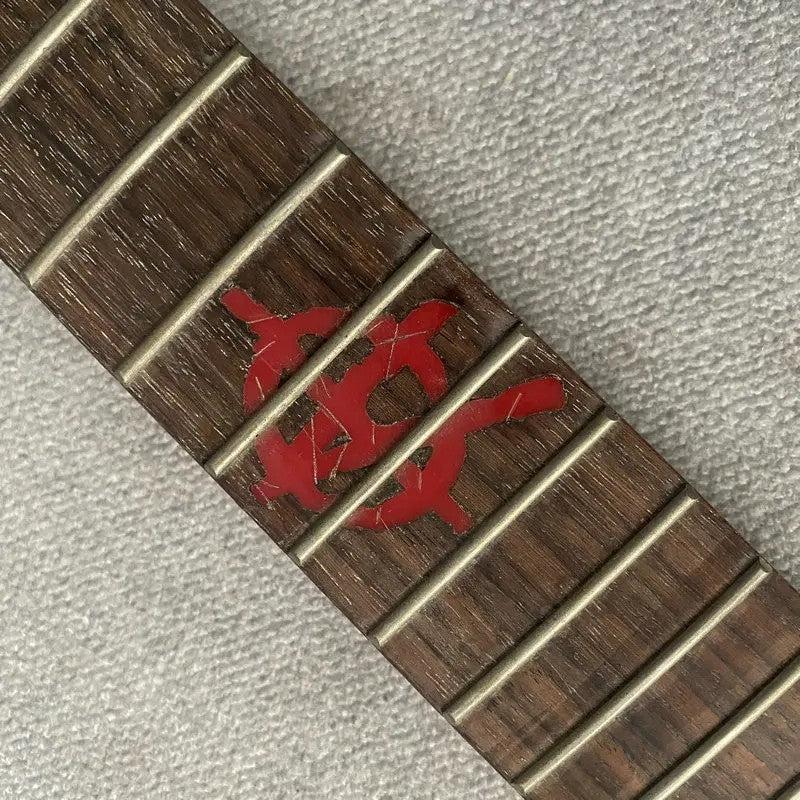 Reversed Headstock Electric Guitar Maple Wood Neck, Rosewood Fretboard