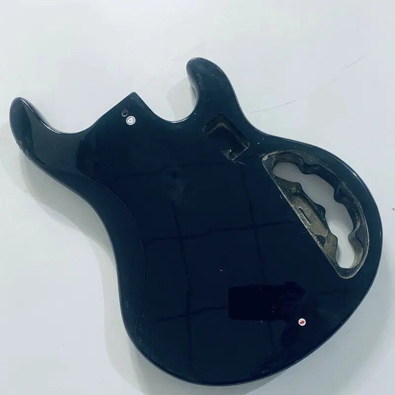 Black Left Hand 5/6 String Bass Basswood Body DIY Project Fit MusicMan