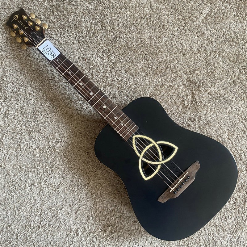 Luna Acoustic Guitar, Spruce Top Body, Mahogany Neck, Rosewood Fingerb