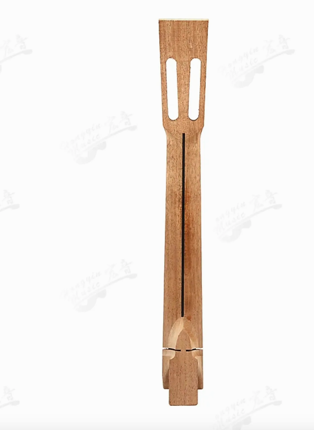 Mahogany Wood Classical Spanish Guitar Neck with Ebony Ribs