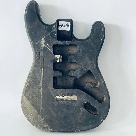 Black HSS Guitar Basswood Body Fit Stratocaster Strat