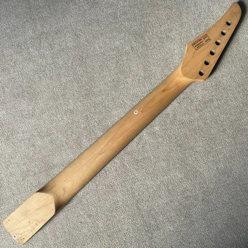 Blue Maple Wood Guitar Neck, Rosewood Fingerboard 24 Frets