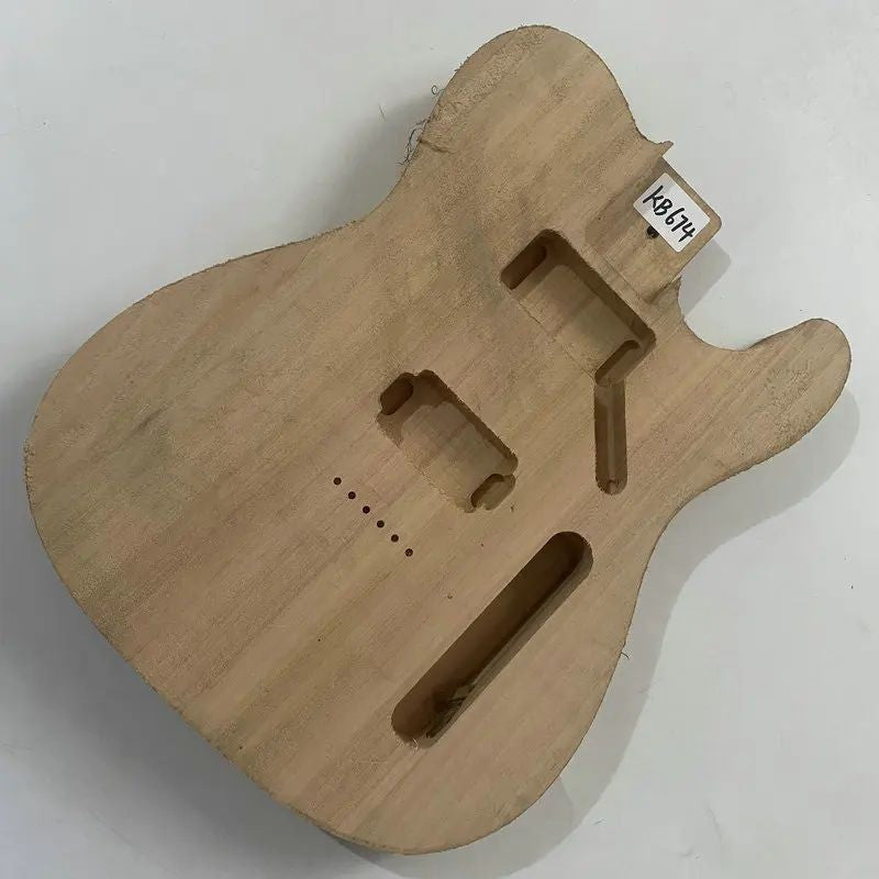 HH Basswood Guitar Body, String Through Bridge Fit Telecaster Tele