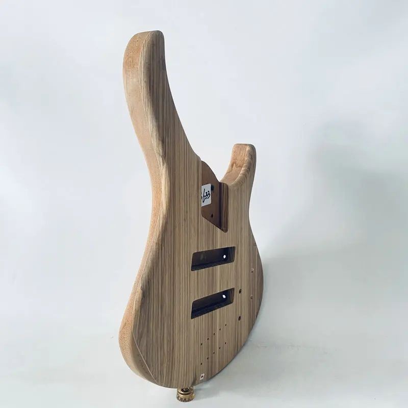 Wenge Wood Top Fanned Bass Guitar Body DIY Project