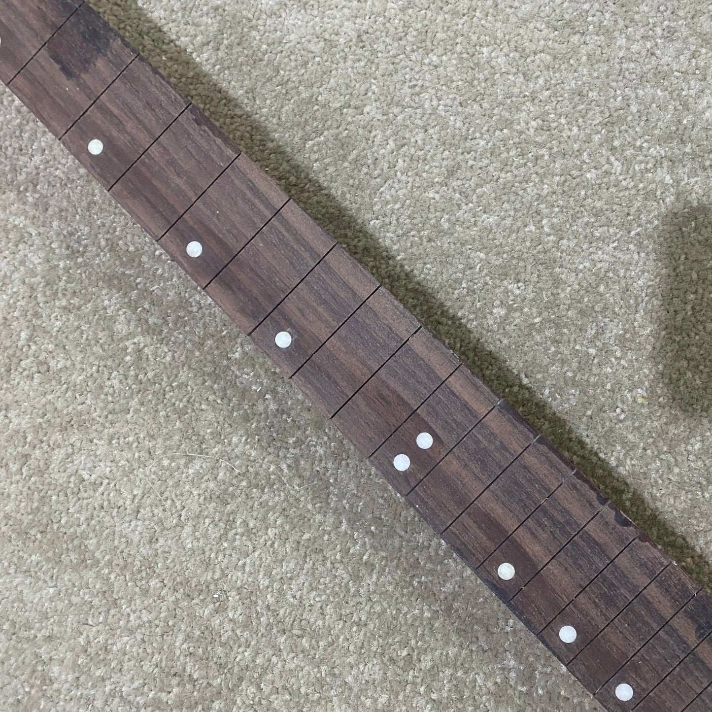 Maple Wood Guitar Neck, 24 Frets Rosewood Fingerboard