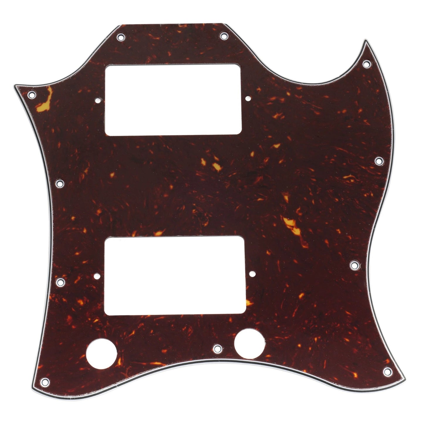 HH Tortoise Shell Guitar Scratch Plate Pickguard Fit SG Guitars