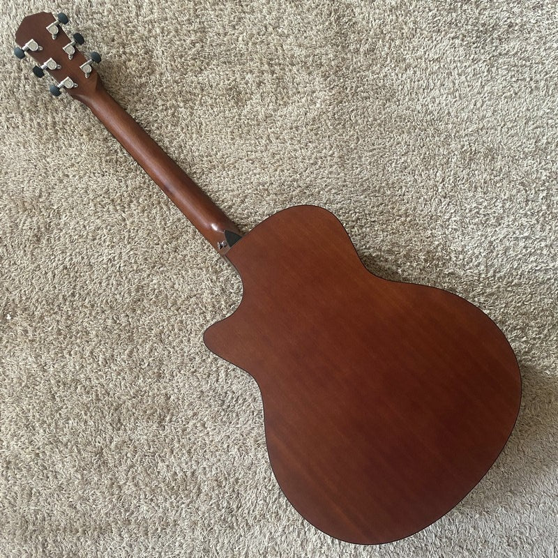 41 Inch Maple Top Acoustic Guitar, Mahogany Sides Body Rosewood Finger