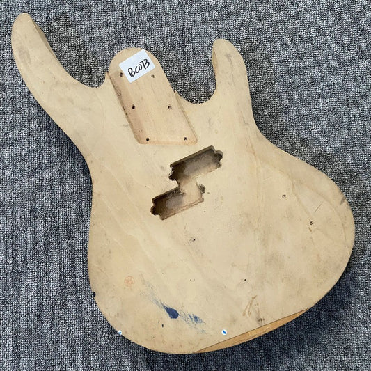 Basswood Unfinished 4 String Electric Bass Guitar Body