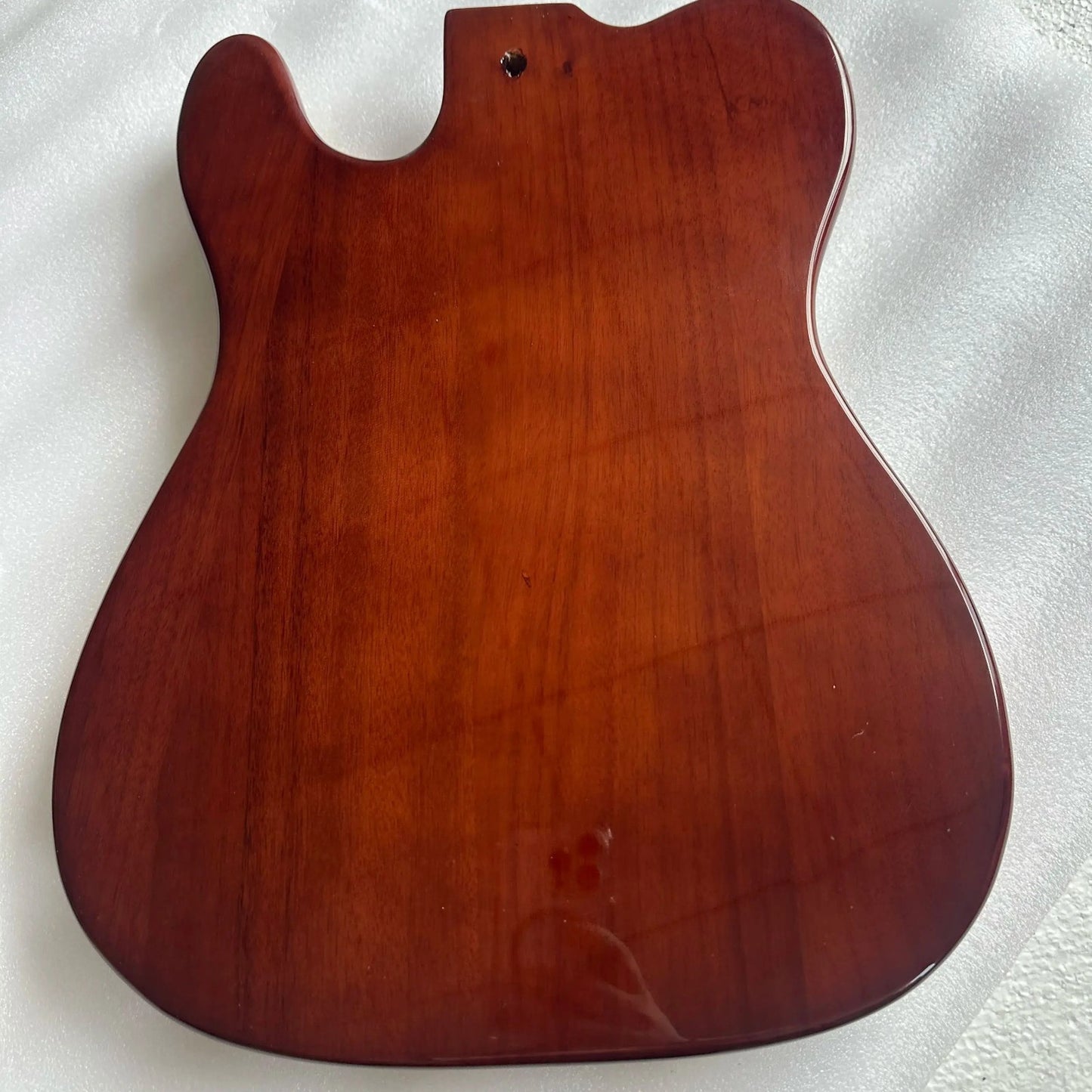 Burl Wood Top Mahogany Wood Guitar Body Fit Telecaster Tele
