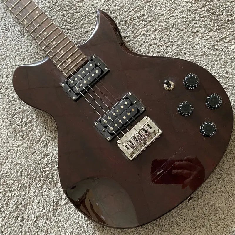 Washburn Brown Electric Guitar, Mahogany Body, Maple Neck, Rosewood Fi