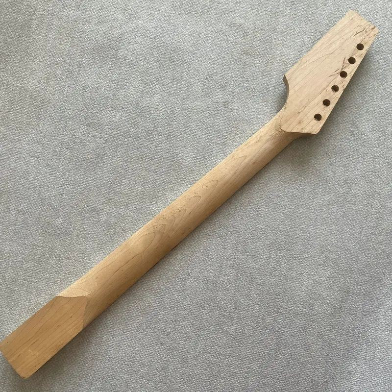 Maple Wood Guitar Neck, 21 Frets Rosewood Fingerboard