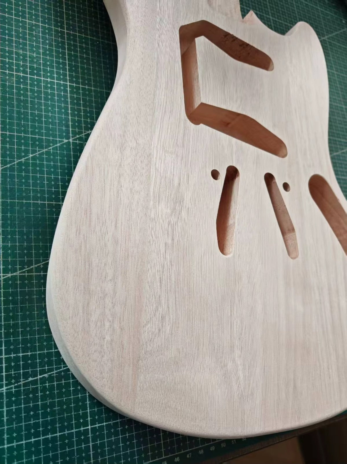 Mahogany Wood Guitar Body Fit Mustang Guitars