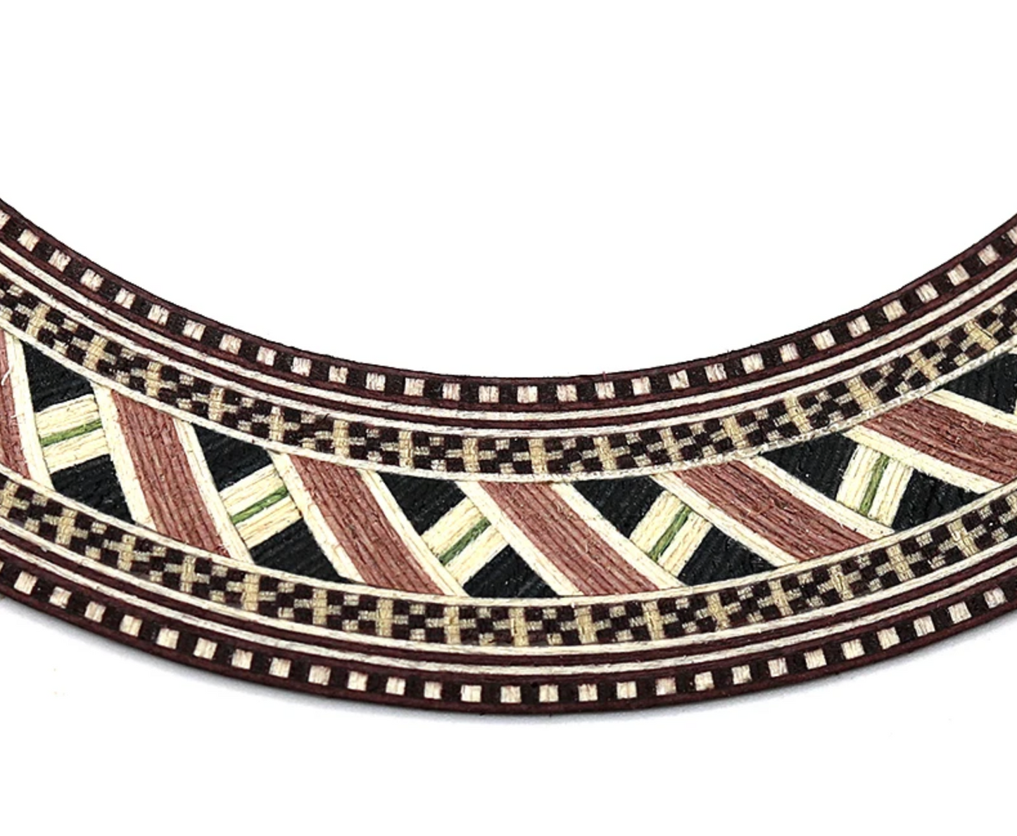 1 Piece Classical Guitar Wooden Soundhole Rosette Inlay