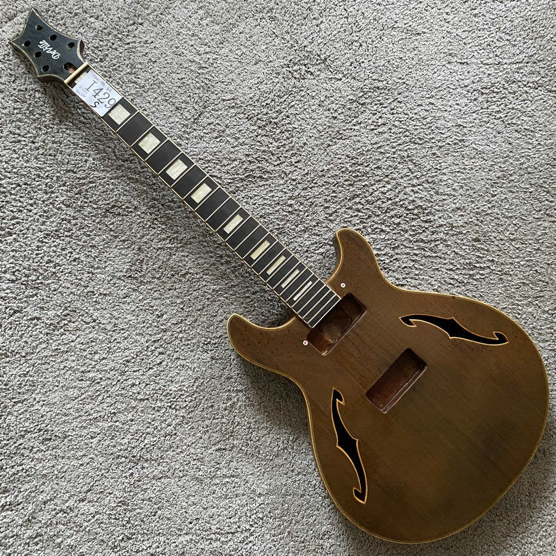 DeVille Semi Hollow Jazz Guitar, Mahogany Neck, Rosewood Fingerboard