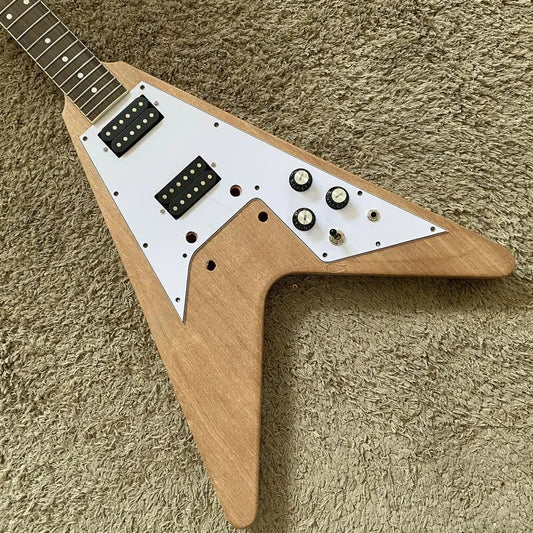 Guitar DIY Project, Mahogany Body, Maple Neck, Rosewood Fretboard Fit