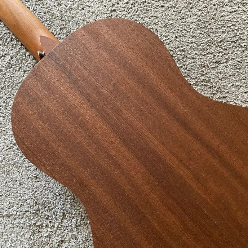 38" Parlor Acoustic Guitar, Mahogany Body and Neck, Rosewood Fingerboa