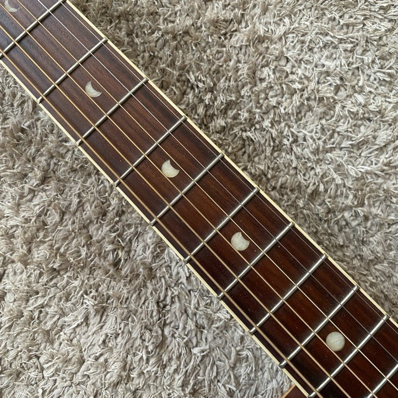 Cherry Burst 40 Inch Acoustic Guitar, Spruce Mahogany Body, Rosewood F