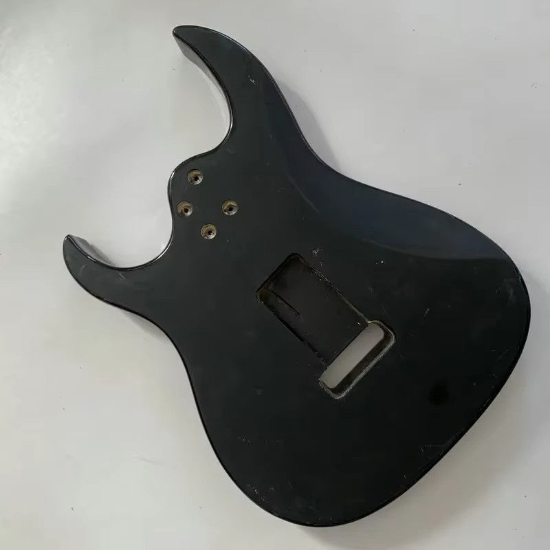 Black Electric Guitar HSH Basswood Body