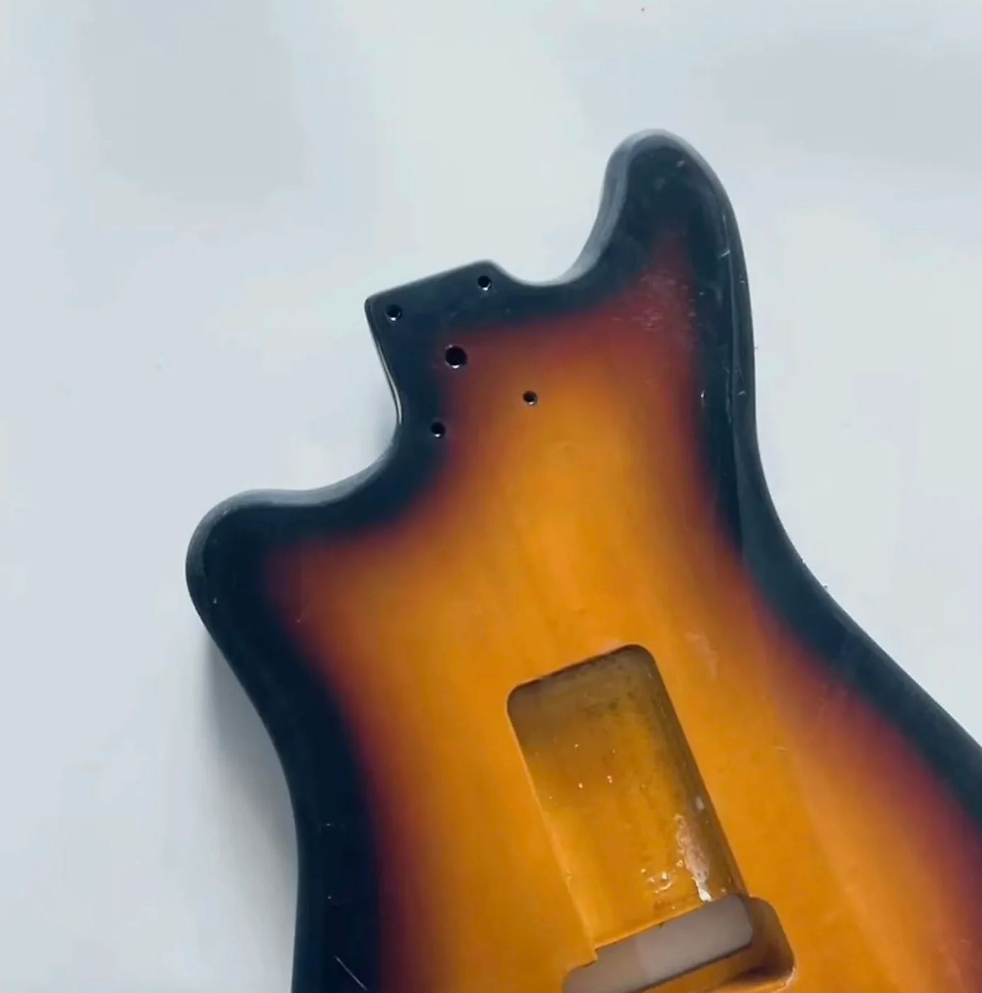Tobacco Burst Jazzmaster Guitar SSH Body DIY Project