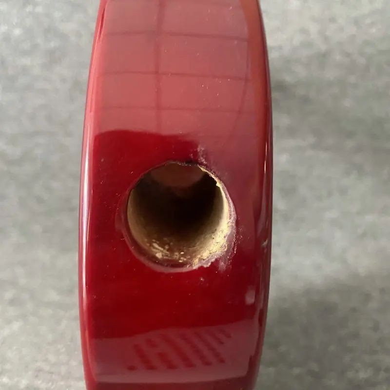 HH Red Glossy Finish Guitar Double Cutaway Body