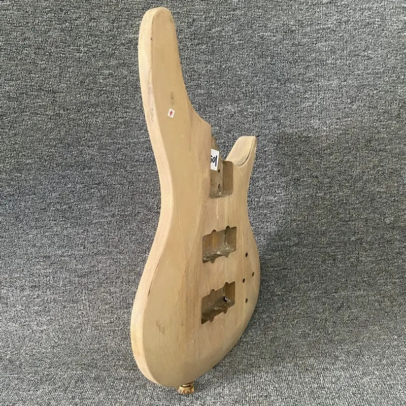Mahogany Wood Electric Bass Guitar Body