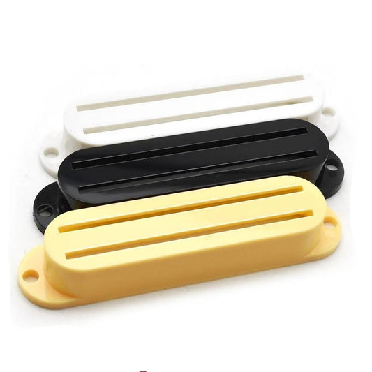 3pcs Dual Rail Guitar Single Coil Pickup Covers Fit Ibanez,Fender,Dean