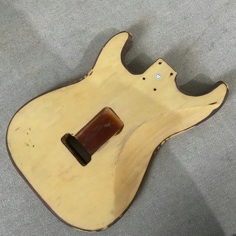 DIY Project Basswood Guitar Body Fit Stratocaster Strat