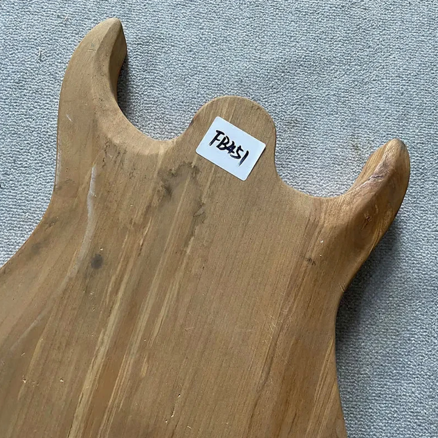 Double Cutaway Guitar DIY Project Body